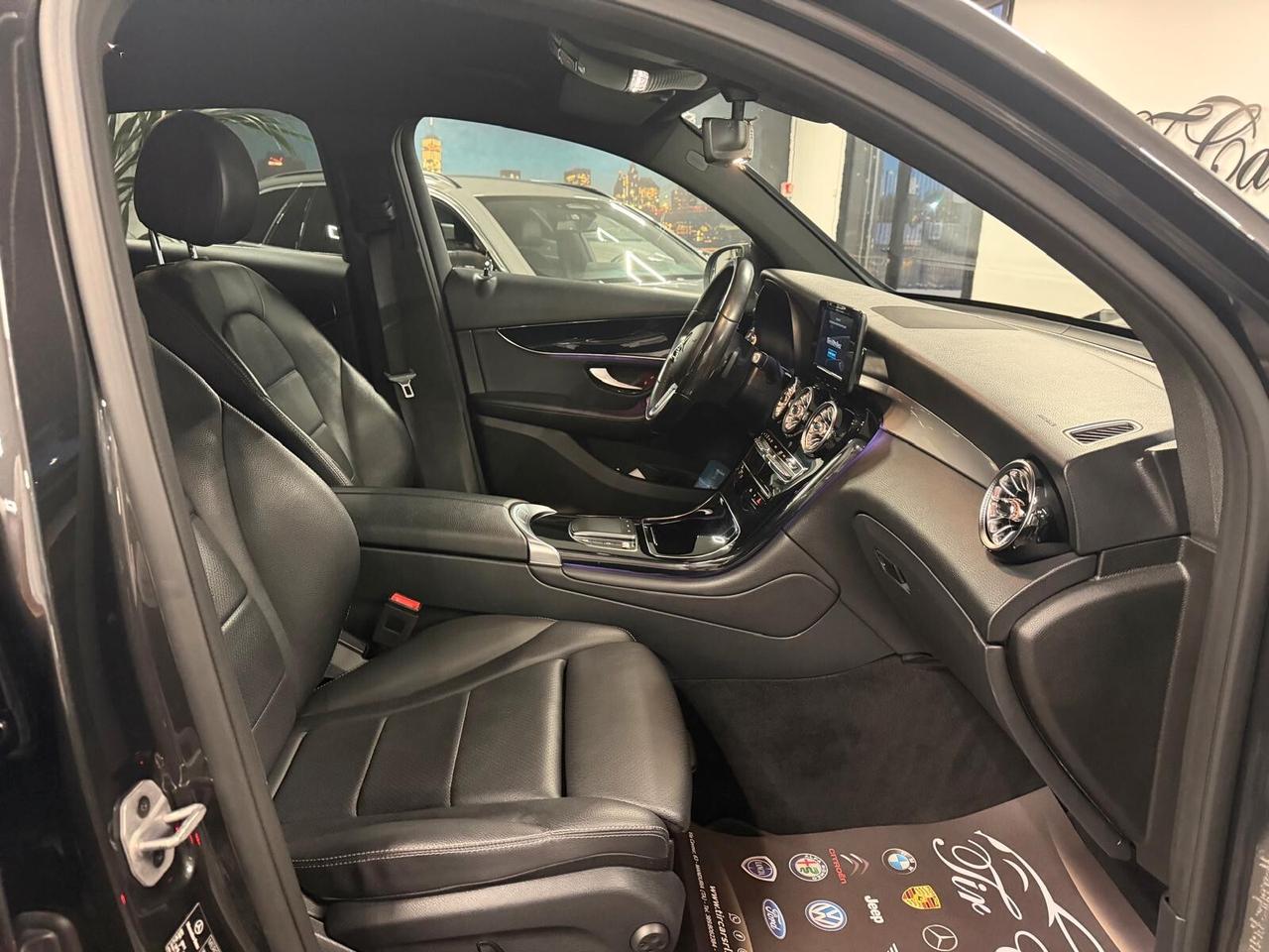 MERCEDES-BENZ GLC 220D COUPE' 4MATIC SPORT 2.0 194CV PELLE NAVI CAM ANNO 2021