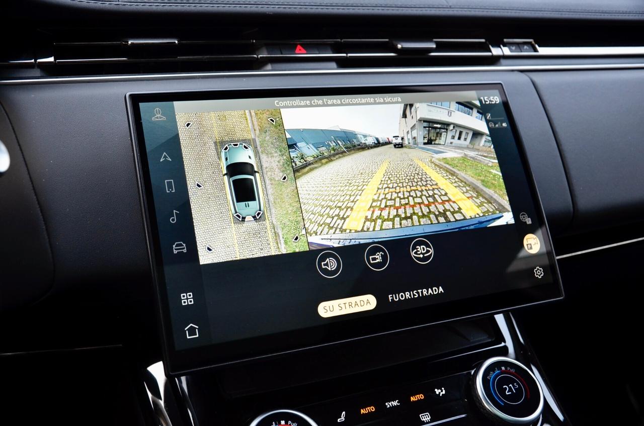 LAND ROVER RANGE ROVER SPORT 3.0d i6 MHEV DYNAMIC SE AWD 300cv AUTO, GARANZIA UFF LAND ROVER, UNICOPROPRIETARIO, UFF ITALIANA, SERVICE LAND ROVER, TETTO, HI-FI MERIDIAN, 23", PERMUTE