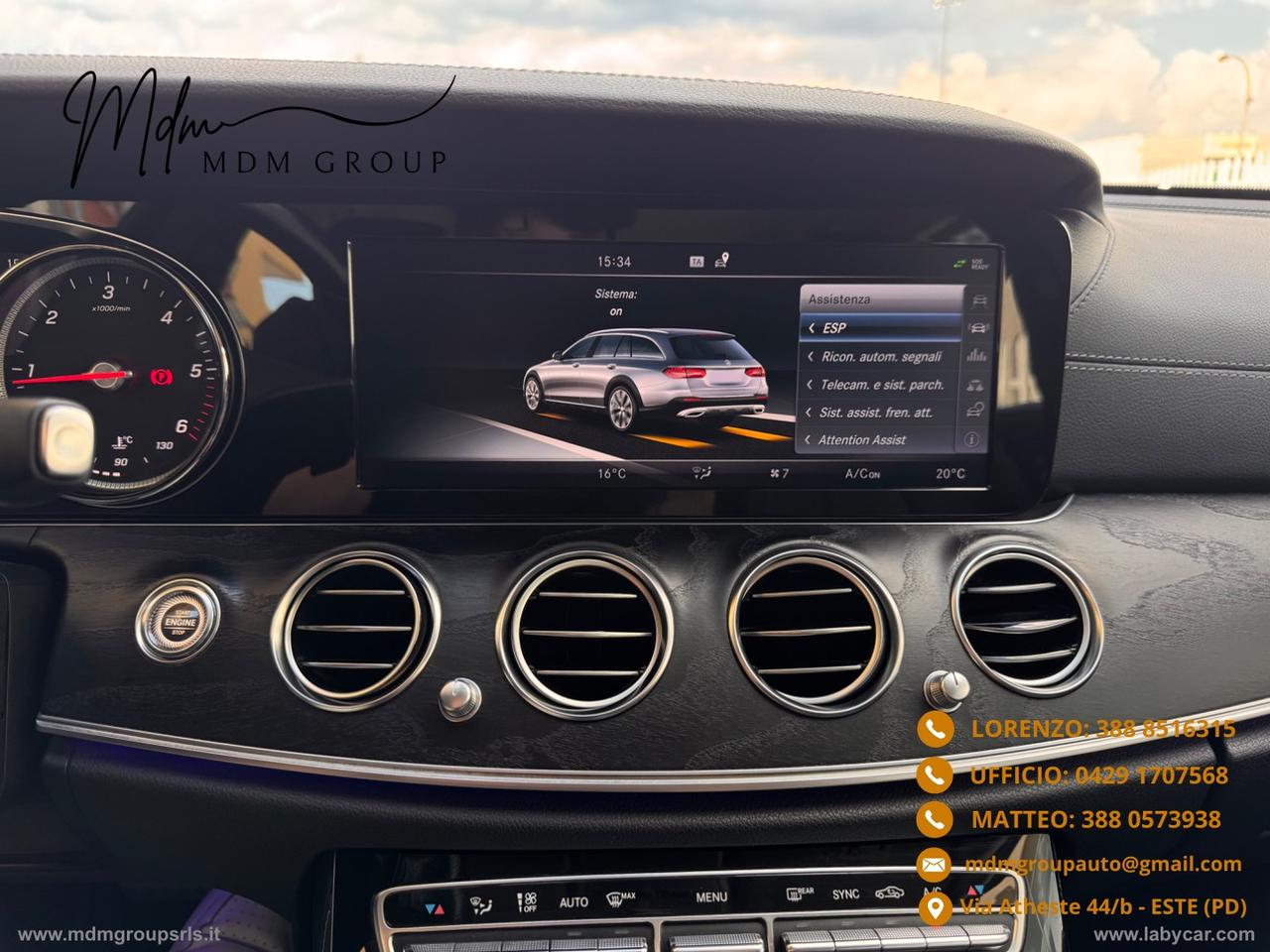 MERCEDES-BENZ E 220 d S.W. 4Matic Premium Plus All-TERRAIN