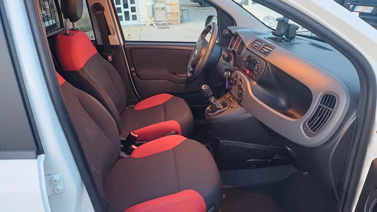 Fiat Panda 0.9 TwinAir Turbo S&S 4x4 Pop Van 2 posti SOLO 62MILA KM