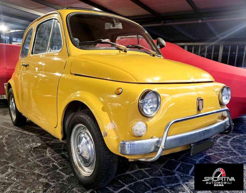 FIAT 500 VERNICE ORIGINALE CAPPOTTA NERA OTTIME CONDIZIONI!