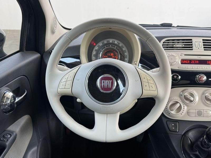 FIAT 500 1.2 Lounge 69cv UNIPROPRIETARIO NEOPATENTATI
