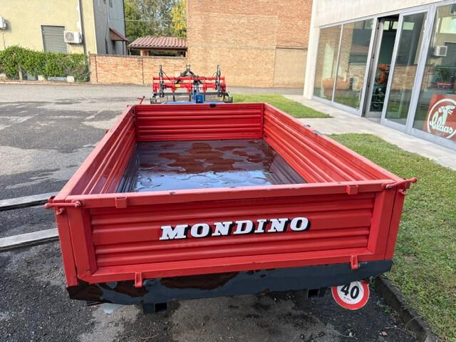 Rimorchio agricolo MONDINO, ribaltabile posteriore manualmente