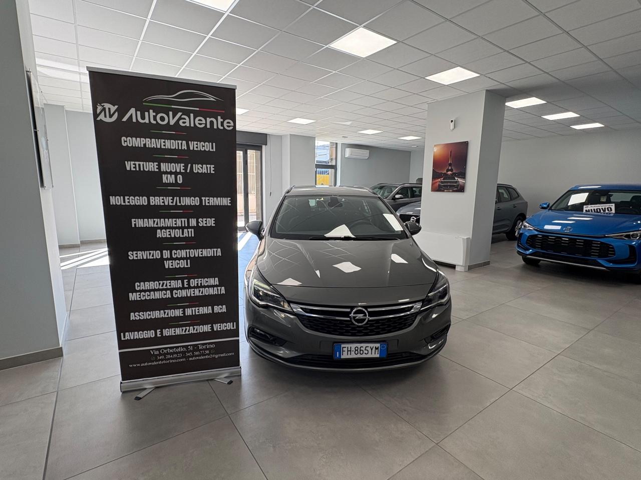 Opel Astra 1.6 CDTi 110CV E6B anno2017 neopatentati