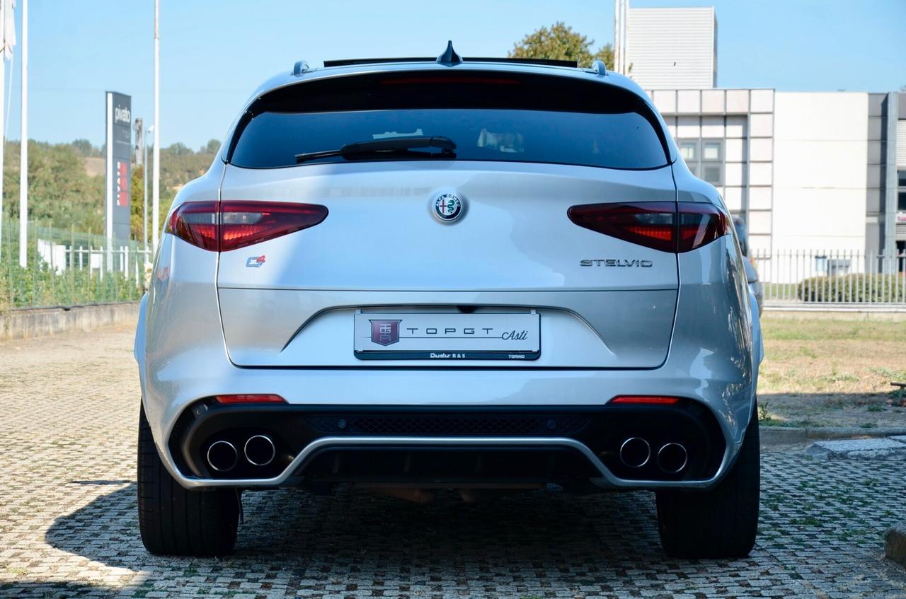 ALFA ROMEO STELVIO 2.9 BI-T V6 QUADRIFOGLIO Q4 510cv AUTO, IVA ESPOSTA, UFF ITALIANA, SERVICE DIMOSTRABILI, TETTO, HARMAN & KARDON, PERMUTE