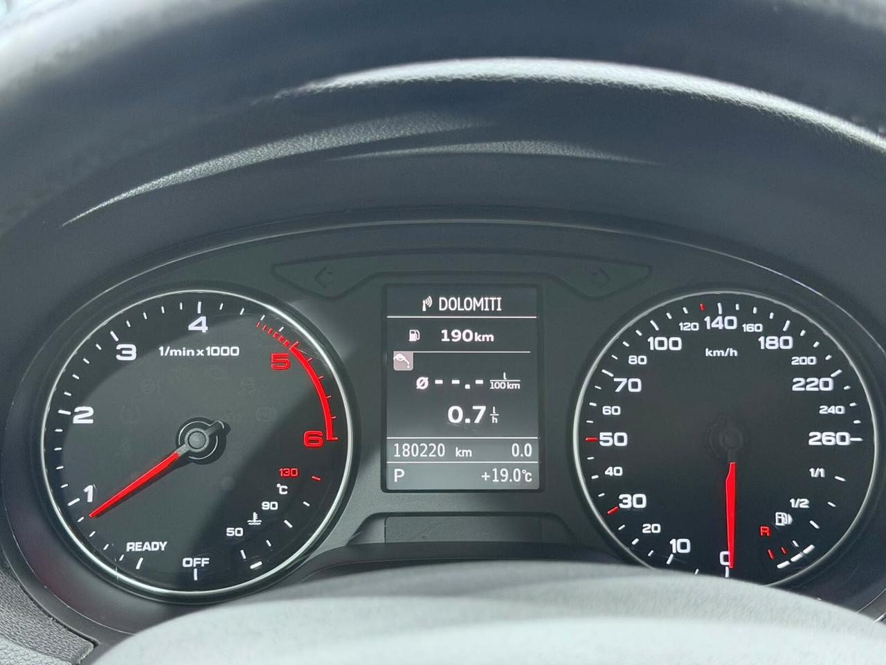 AUDI A3 SPORTBACK 1.6TDI 110CV S-TRONIC