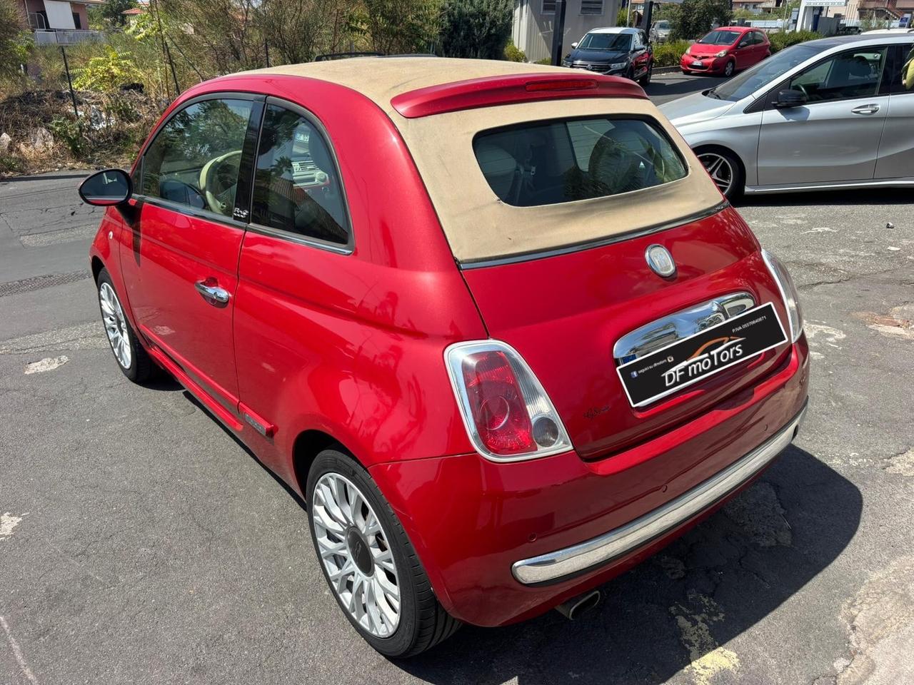 Fiat 500 Cabrio -automatica.