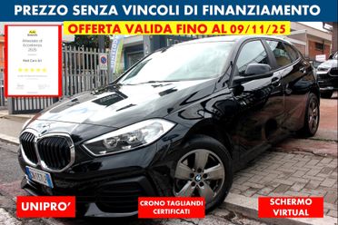 BMW 116 D AUTOMATICA *PREZZO VERO* VIRTUAL CRONO TAGLIANDI