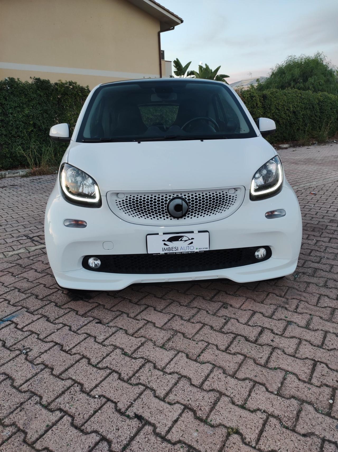 Smart ForTwo BRABUS 0.9 Turbo twinamic parisblue Xclusive