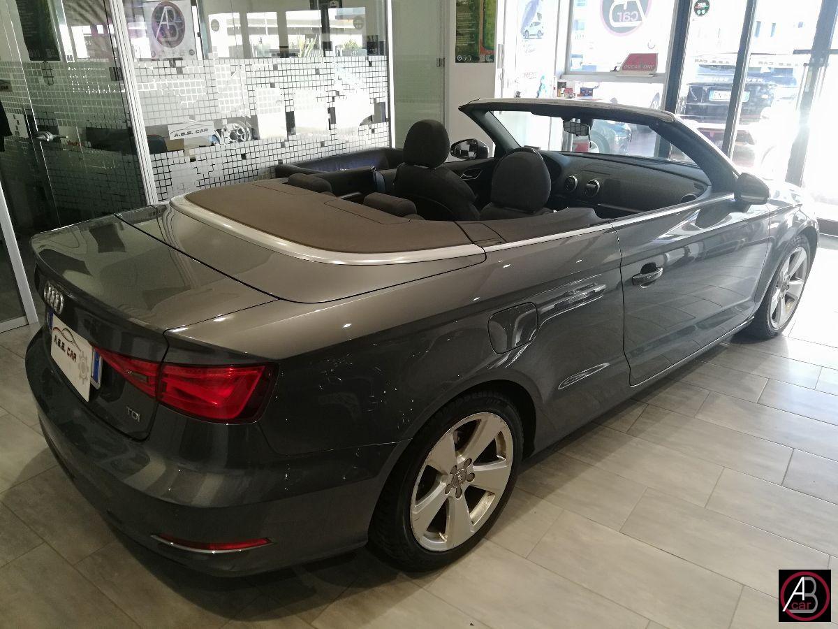 AUDI - A3 Cabrio - 2.0 TDI cl.d S tr. Ambition - EURO6 - FINANZIABILE - RITIRO PERMUTE