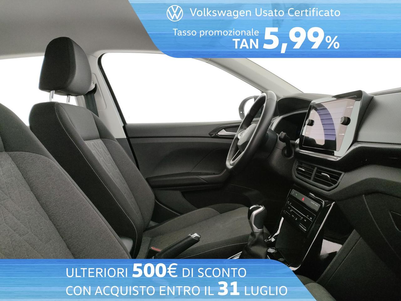 Volkswagen T-Cross 1.0 tsi life 95cv