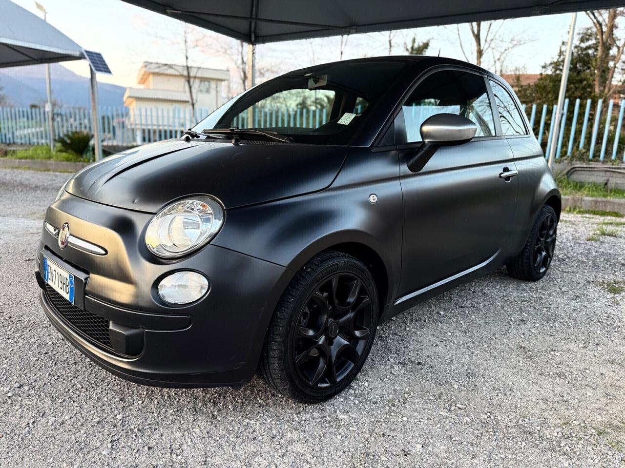 Fiat 500 TwinAir Turbo BLACK MATT ANCHE NEOPATENTATI