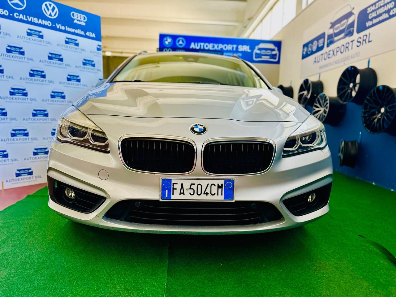 BmwSerie2Gran Tourer 218d/7posti/automatic/euro6