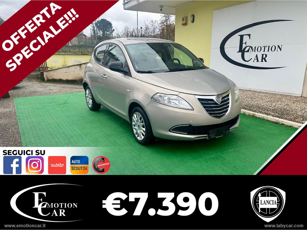 LANCIA Ypsilon 1.3 MJT 95 CV 5p. S&S Gold - 2012