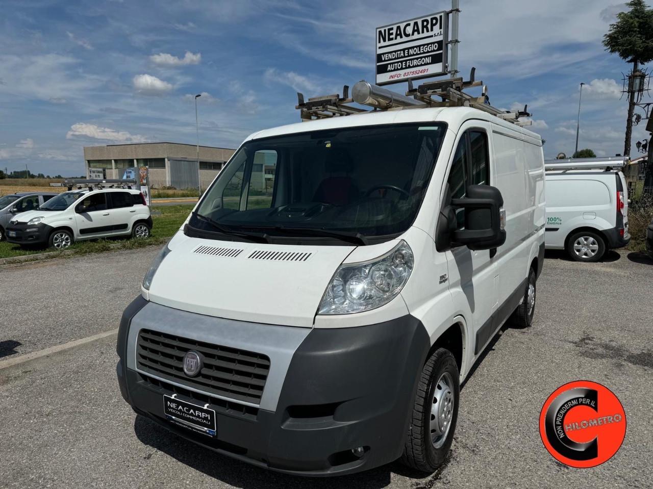 Fiat Ducato 33 2.3 MJT 130 CV ALLESTITO EX ENEL (PC-TN L1H1)SENSORI-POCHISSIMI KM!-PORTAPACCHI-
