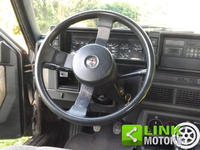 ALFA ROMEO 75 1.6 anno 1986 impianto GPL aggiornato 2025