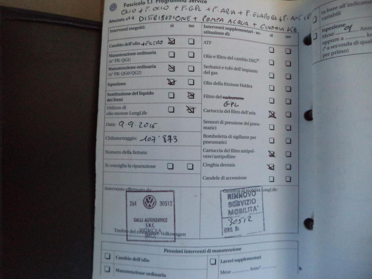 Volkswagen Golf 1.6 5p. Highline BiFuel