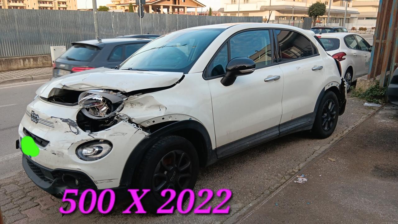 Fiat 500X Sport incidentata sinistrata mondialcars 022