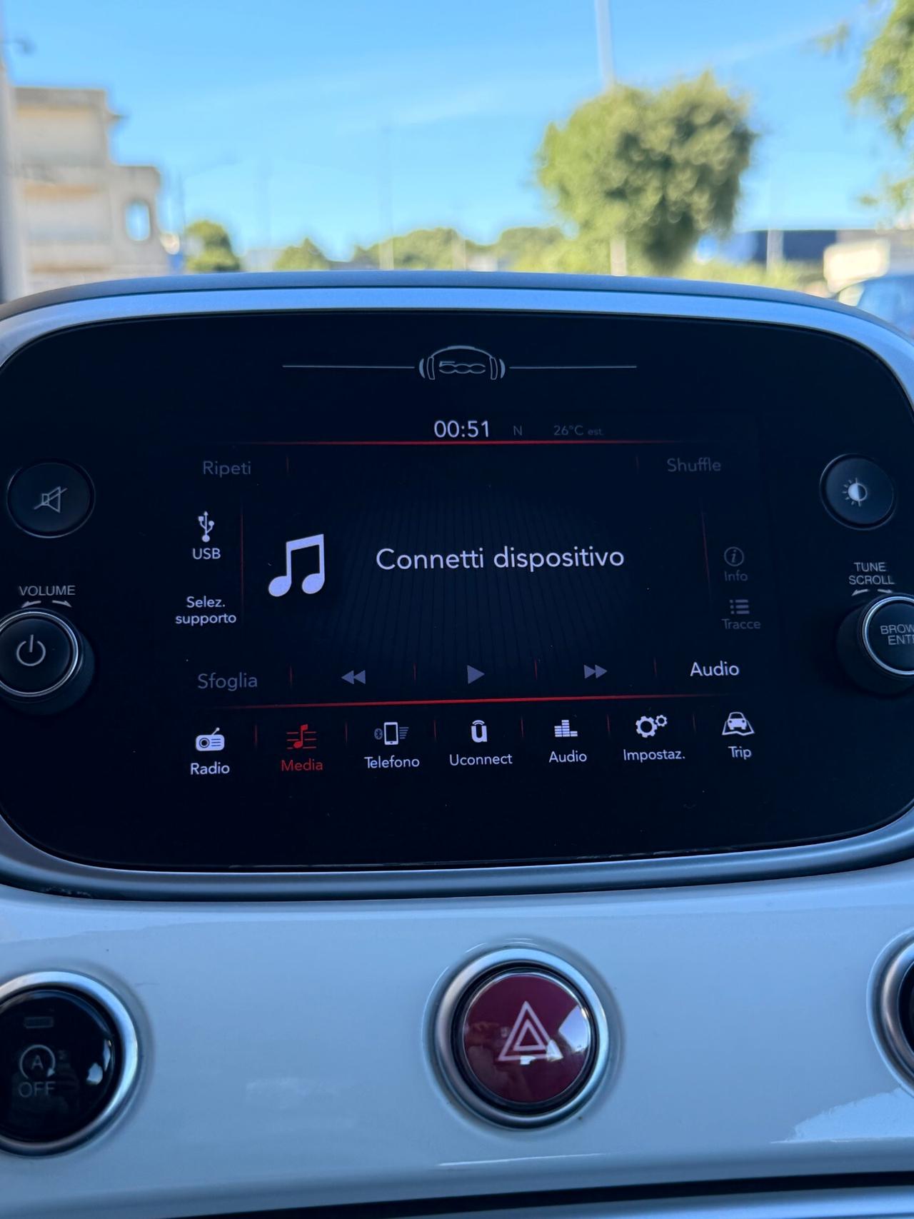 Fiat 500X 1.3 mjt Lounge 95cv adatta x NEO PATENTATI, TELECAMERA,NAVI,APPLE CARPLAY,BLOCK SHAFT,SCHERMO DIGITA