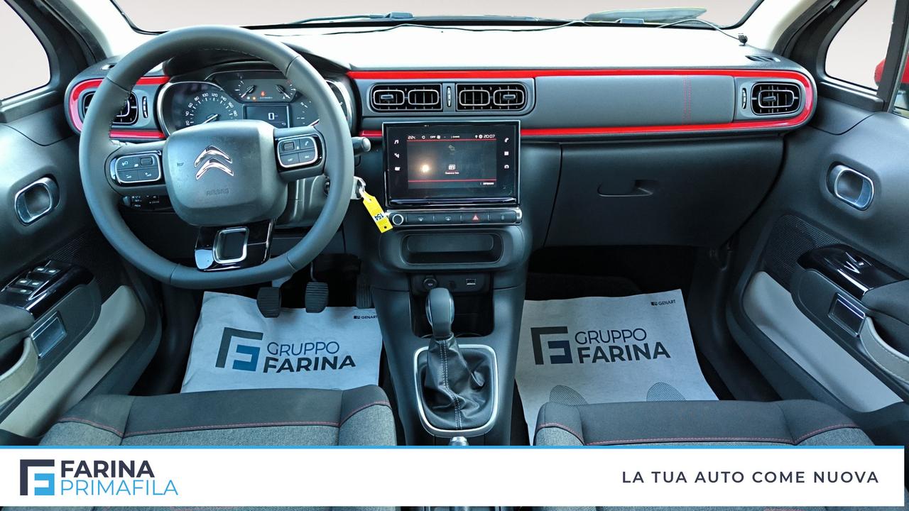 CITROEN C3 III 2017 - C3 1.2 puretech Shine s&s 83cv my18