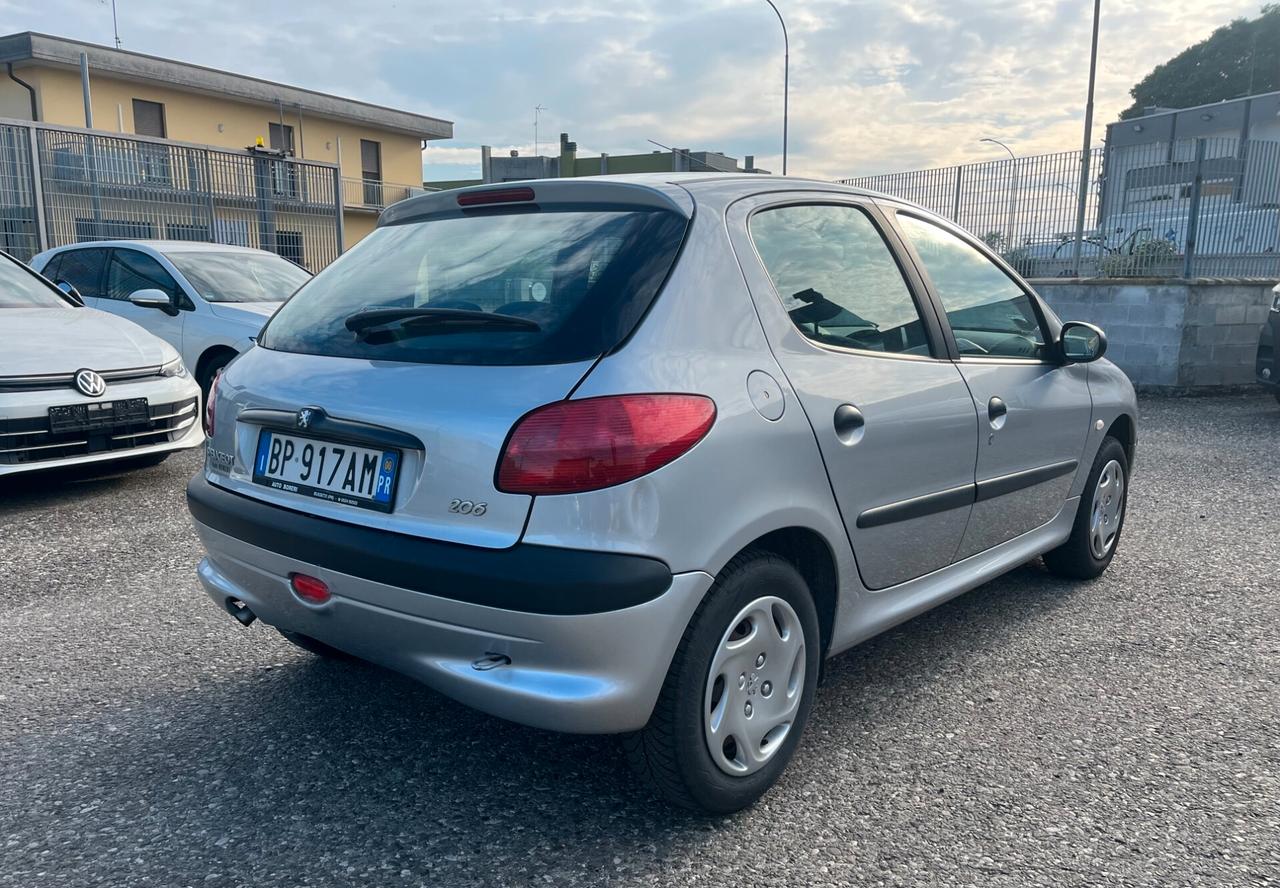 Peugeot 206 1.4 5p. (Unico proprietario I Bollo pagato)