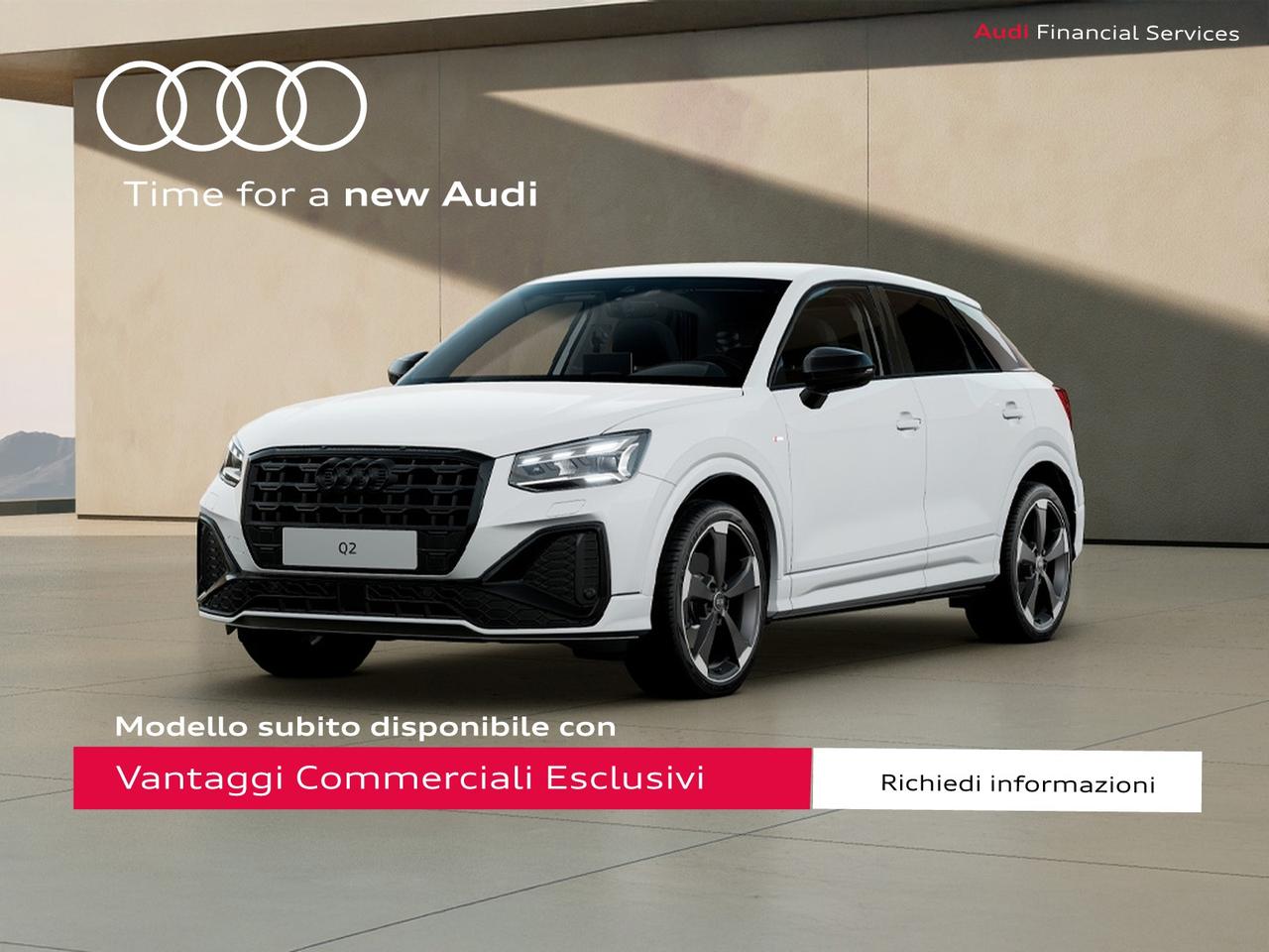 Audi Q2 30 2.0 tdi identity black
