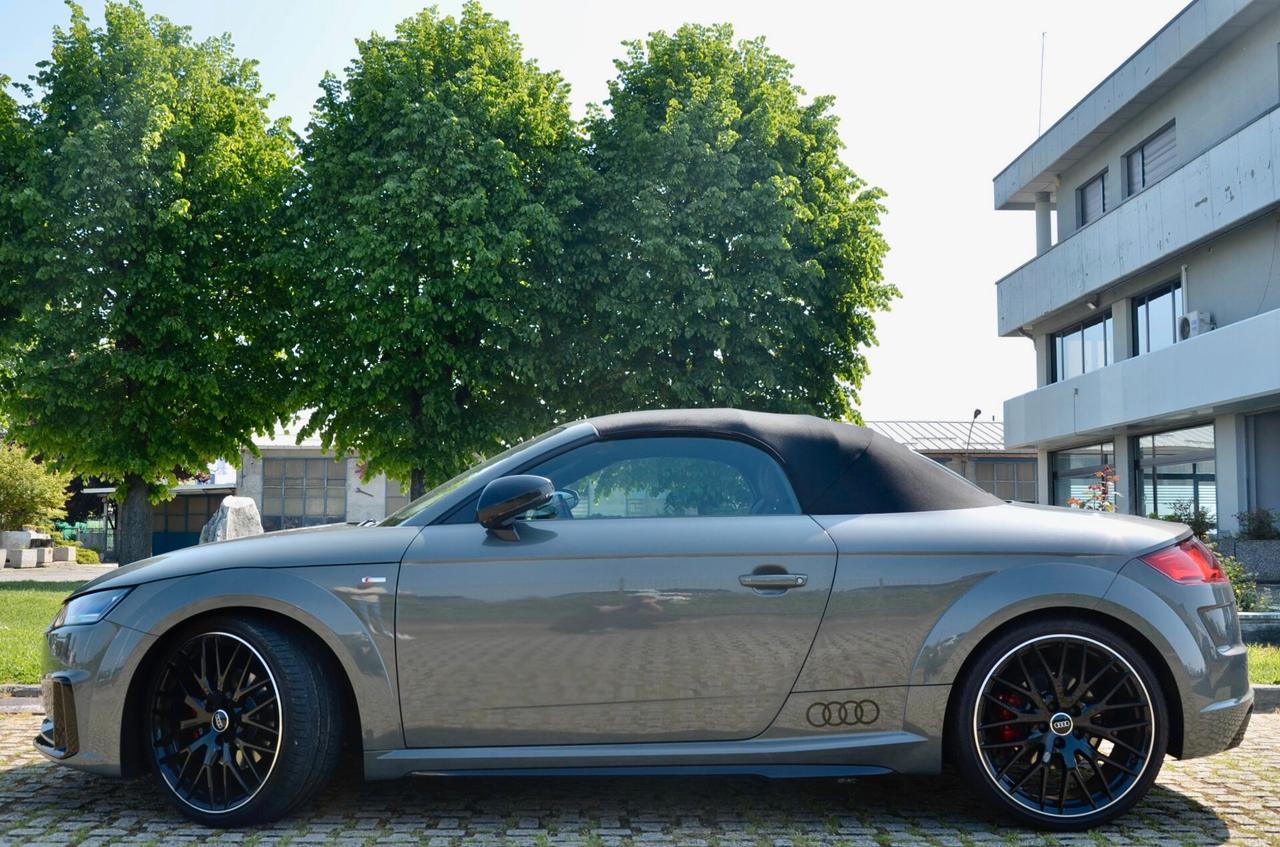 AUDI TT ROADSTER 40 2.0 TFSI S-TRONIC S-LINE COMPETITION PLUS 197cv, GARANZIA UFF BMW, SERVICE AUDI, EURO 6D, 20", NAVI, PERMUTE