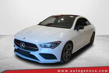 MERCEDES-BENZ CLA 180D 116CV 6M. AMG LINE ( FARI LED - CRUISE - PELLE - NAVI PREMIUM - NIGHT PACK - PARK ASSIST - TELECAMERA POST. - CERCHI 18 )