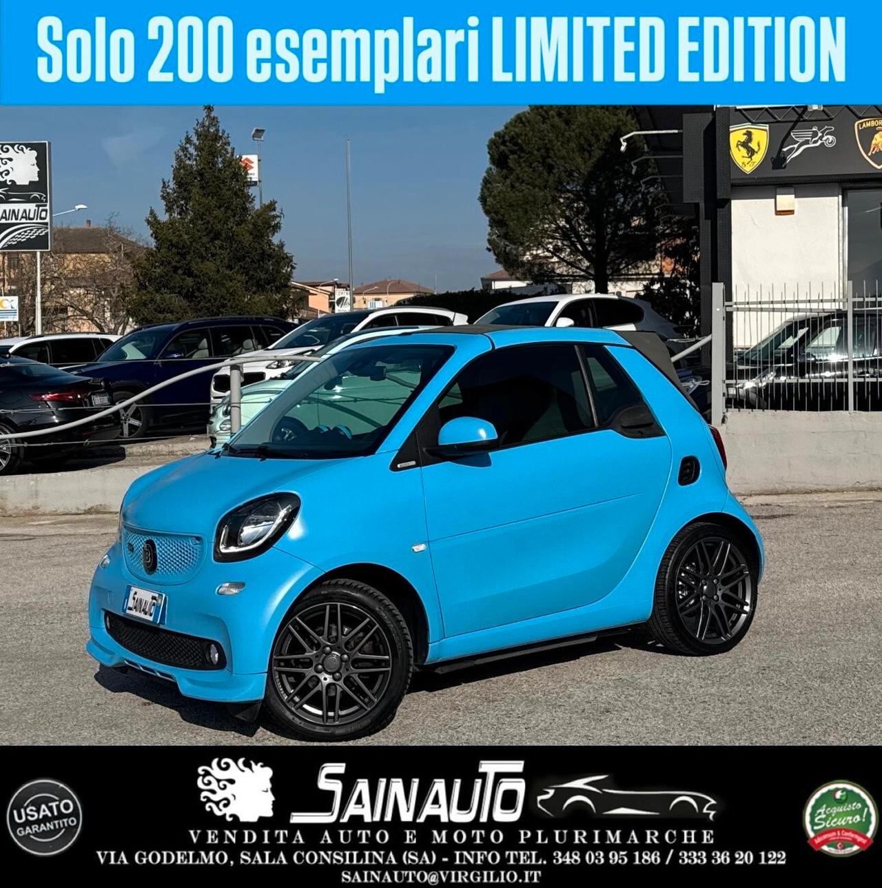 Smart ForTwo Brabus edition cabrio limited garanzia