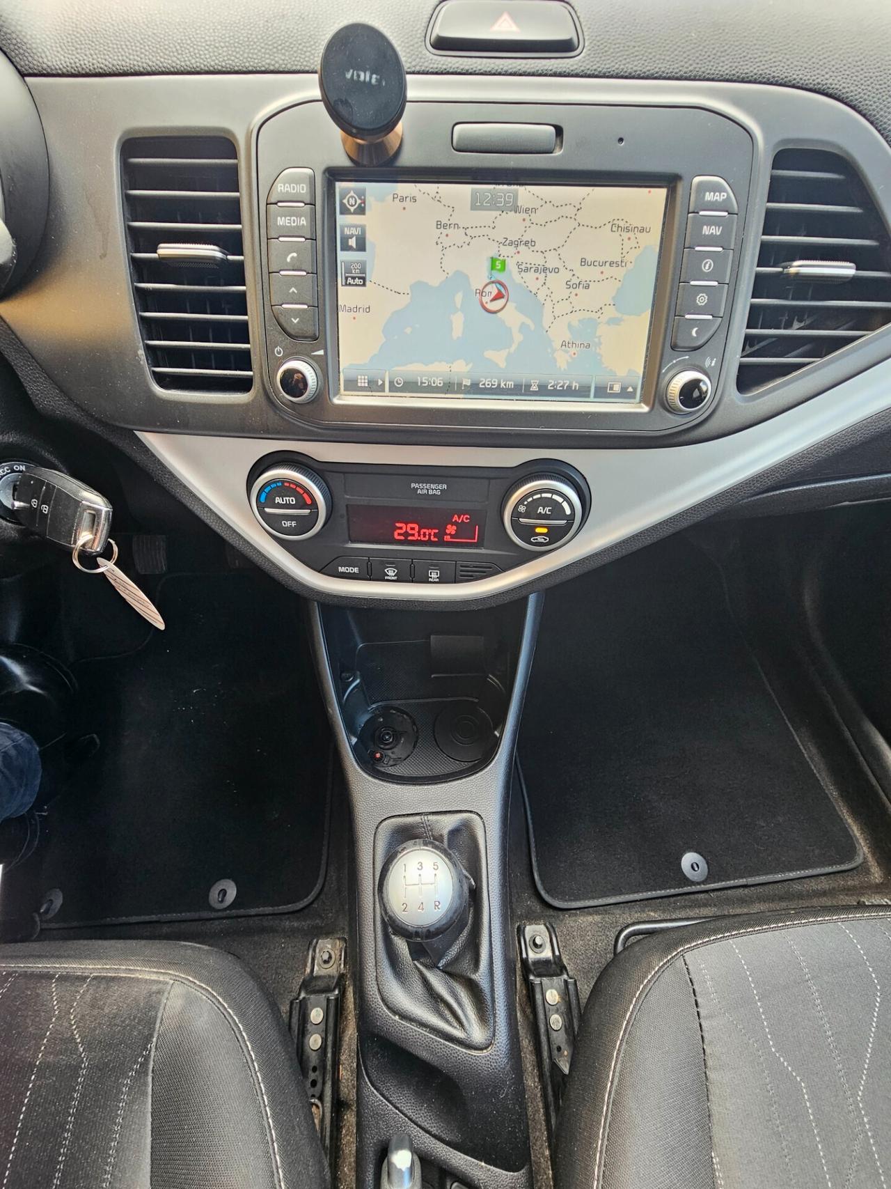 Kia Picanto 1.0 12V EcoGPL 5 porte Glam