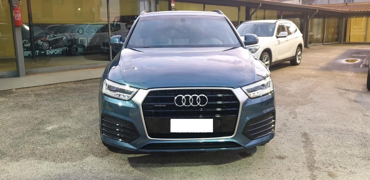 Audi Q3 2.0 TDI 150 CV quattro S LINE CON TETTO PANORAMICO