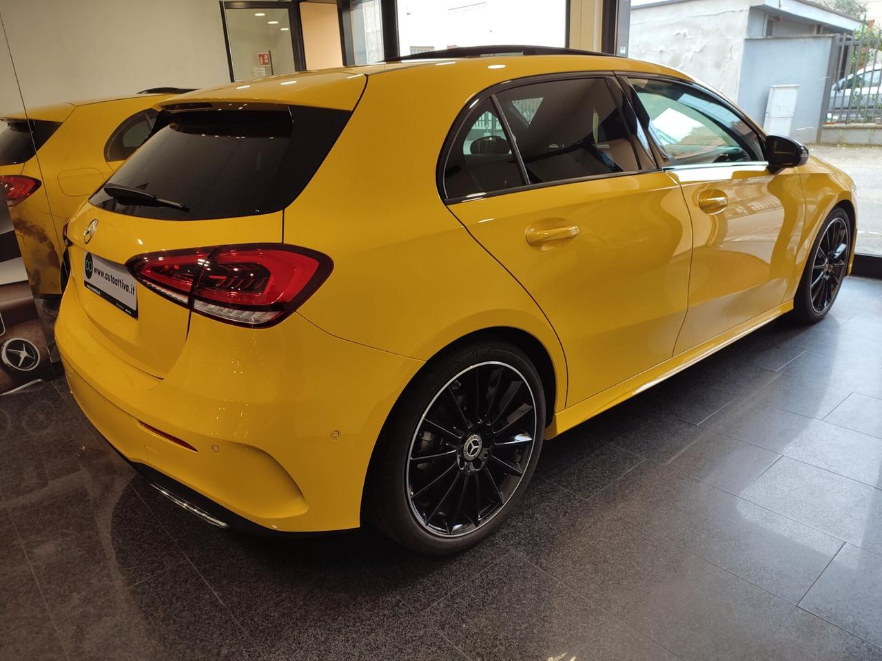 Mercedes-benz A 200 Automatic Premium AMG Tetto/19/Mbux realtà aumentata