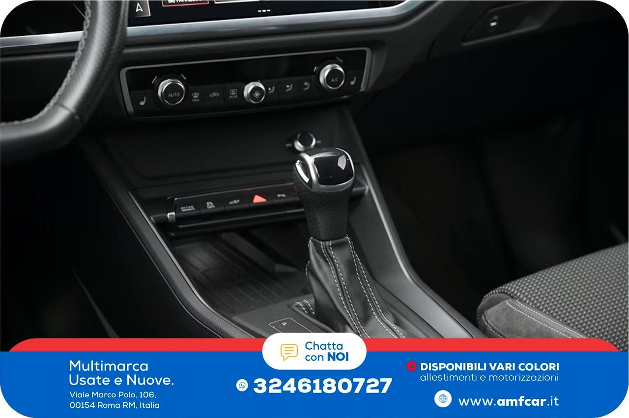 Audi Q3 SPB 45 TFSI e S tronic S LINE INT EST.