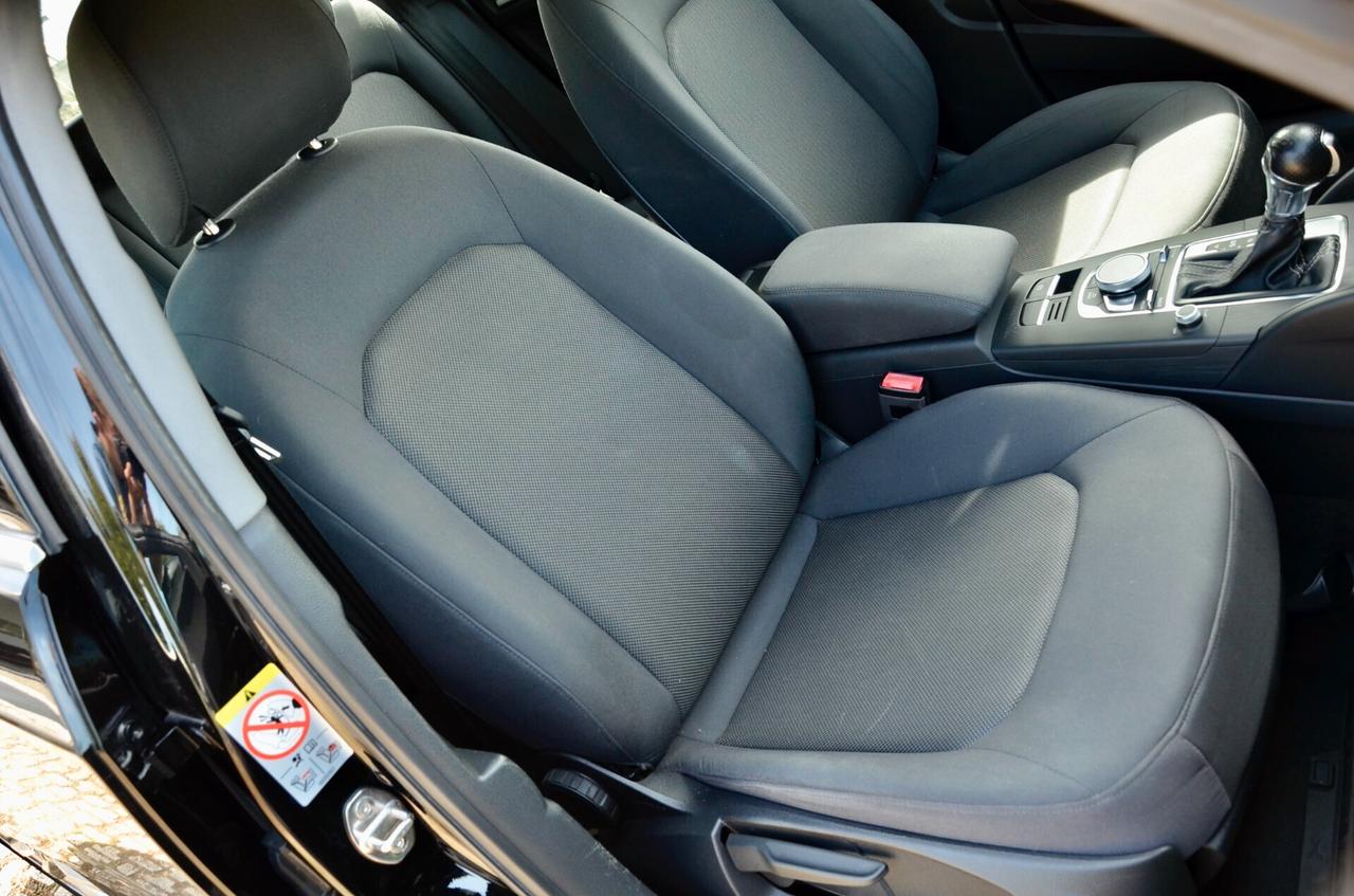 AUDI A3 30 1.6 TDI S-LINE EXT 116cv S-TRONIC, UFF ITALIANA, EURO 6D, FARI LED, NAVI, APPLE ANDROID, PERMUTE