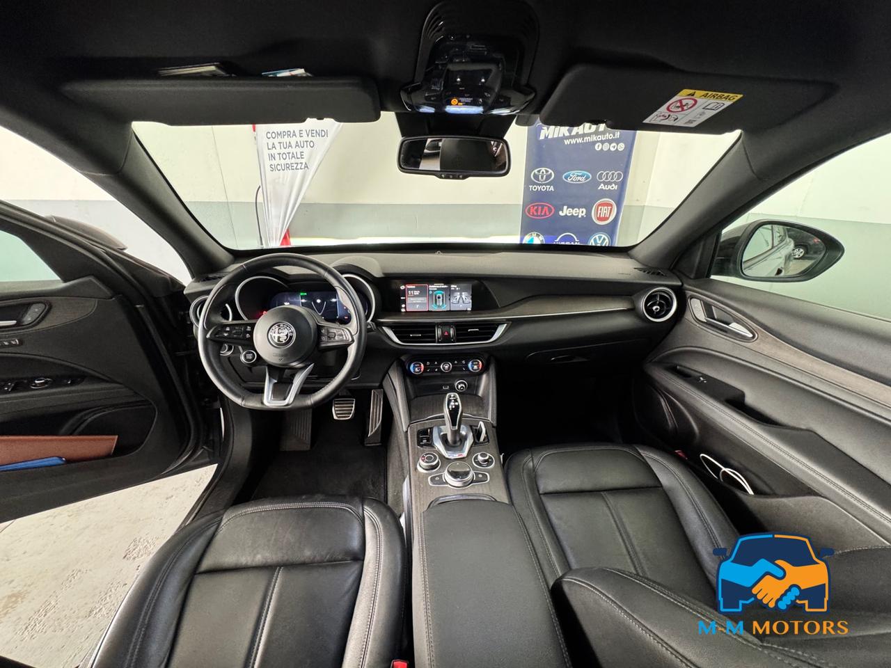 Alfa Romeo Stelvio 2.2 t Ti Q4 210cv auto UNICOPRO TAGLIANDI ALFA