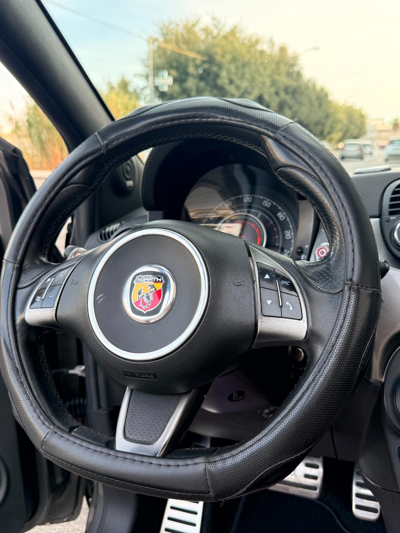 Abarth 595 595C CABRIO Competizione 160cv BLOCK SHAFT,NAVI,TELECAMERA,BLUETHOOT,USB,INTERNI IN PELLE,ANDROID AU