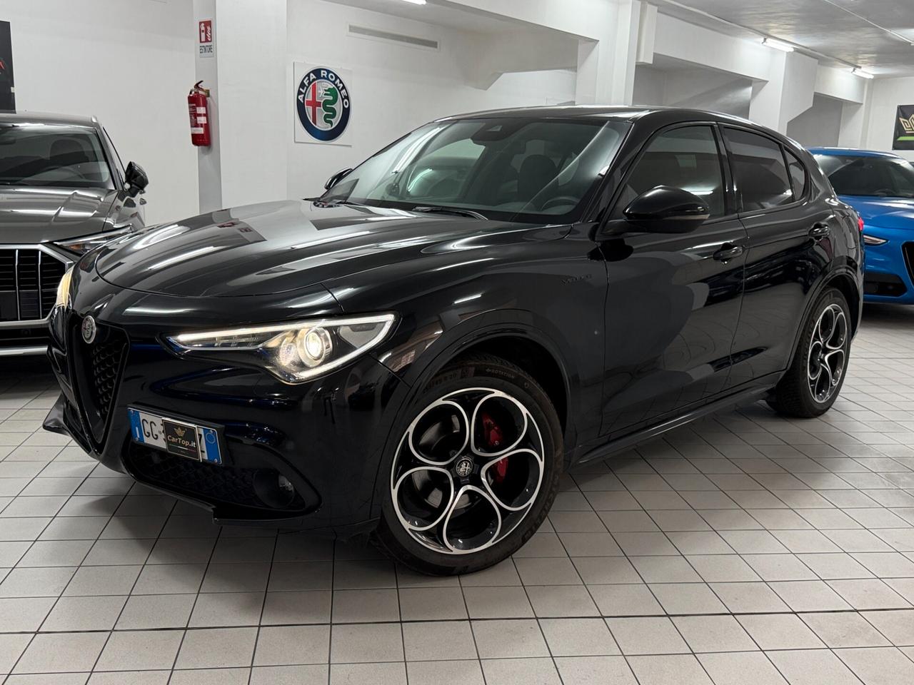 Alfa Romeo Stelvio 2.2 TD 210 CV VELOCE AT8 Q4 KIT DISTRIBUZIONE ESEGUITO UNICO PROPRIETARIO