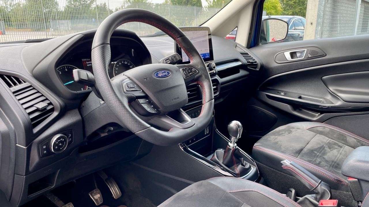 FORD ECOSPORT 1.0 ECOBOOST ST-LINE 125CV - PELLE, CRUISE CONTROL, NEOPATENTATI