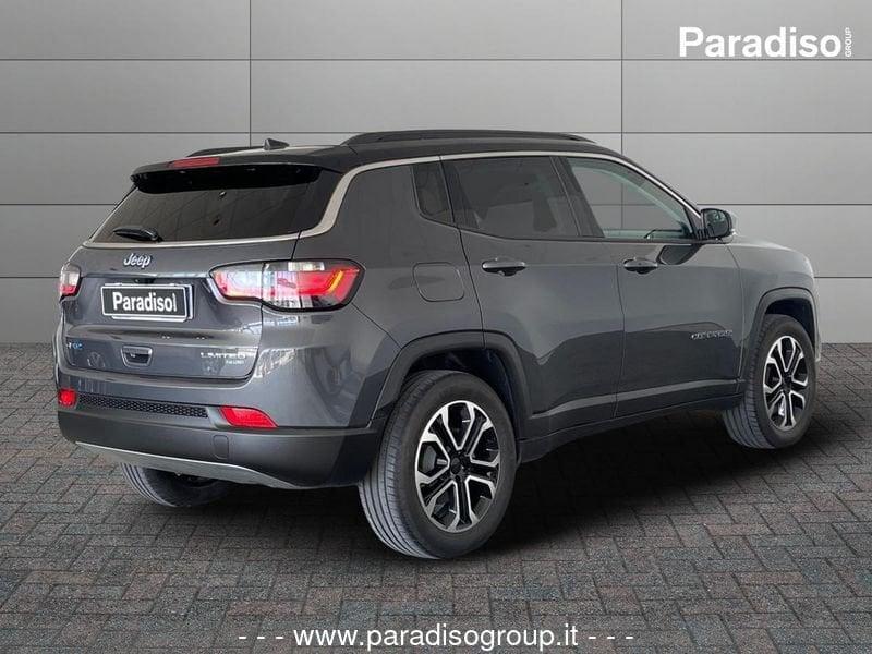 Jeep Compass my 20 PHEV Plug-In Hybrid My22 Limited 1.3 Turbo T4 Phev 4xe At6 190cv