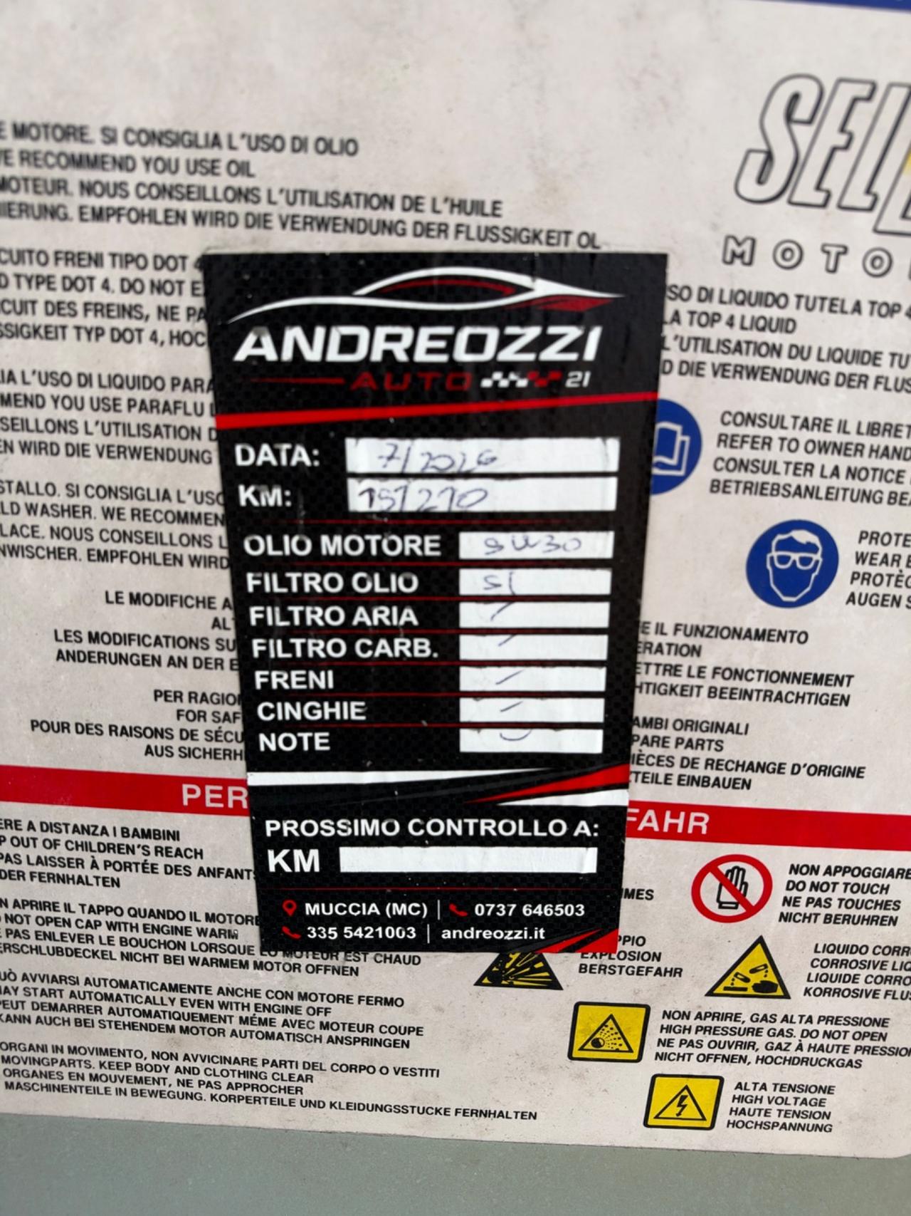 Fiat Panda 1.4 Natural Power benzina metano Neopatentati