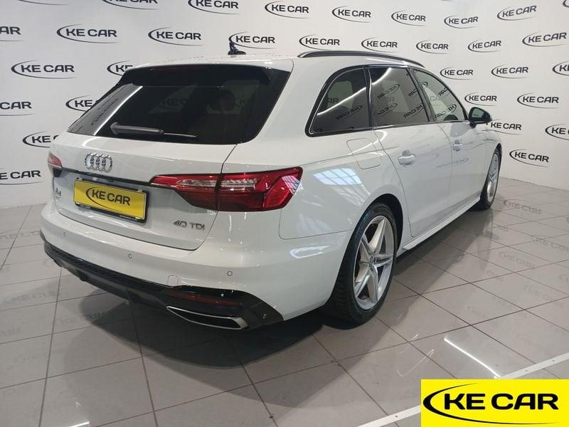 Audi A4 A4 Avant 40 tdi S line edition 204cv PELLE-TETTO
