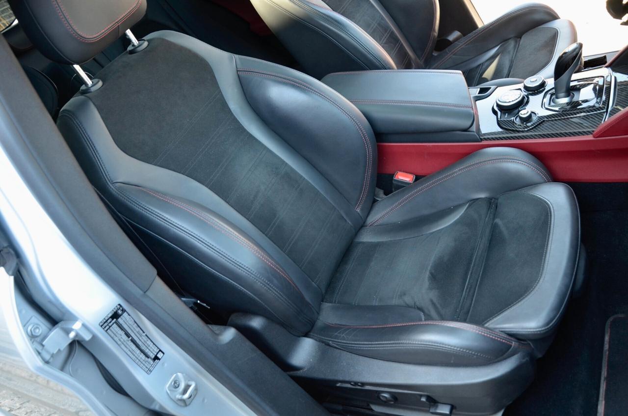 ALFA ROMEO STELVIO 2.9 BI-T V6 QUADRIFOGLIO Q4 510cv AUTO, IVA ESPOSTA, UFF ITALIANA, SERVICE DIMOSTRABILI, TETTO, HARMAN & KARDON, PERMUTE