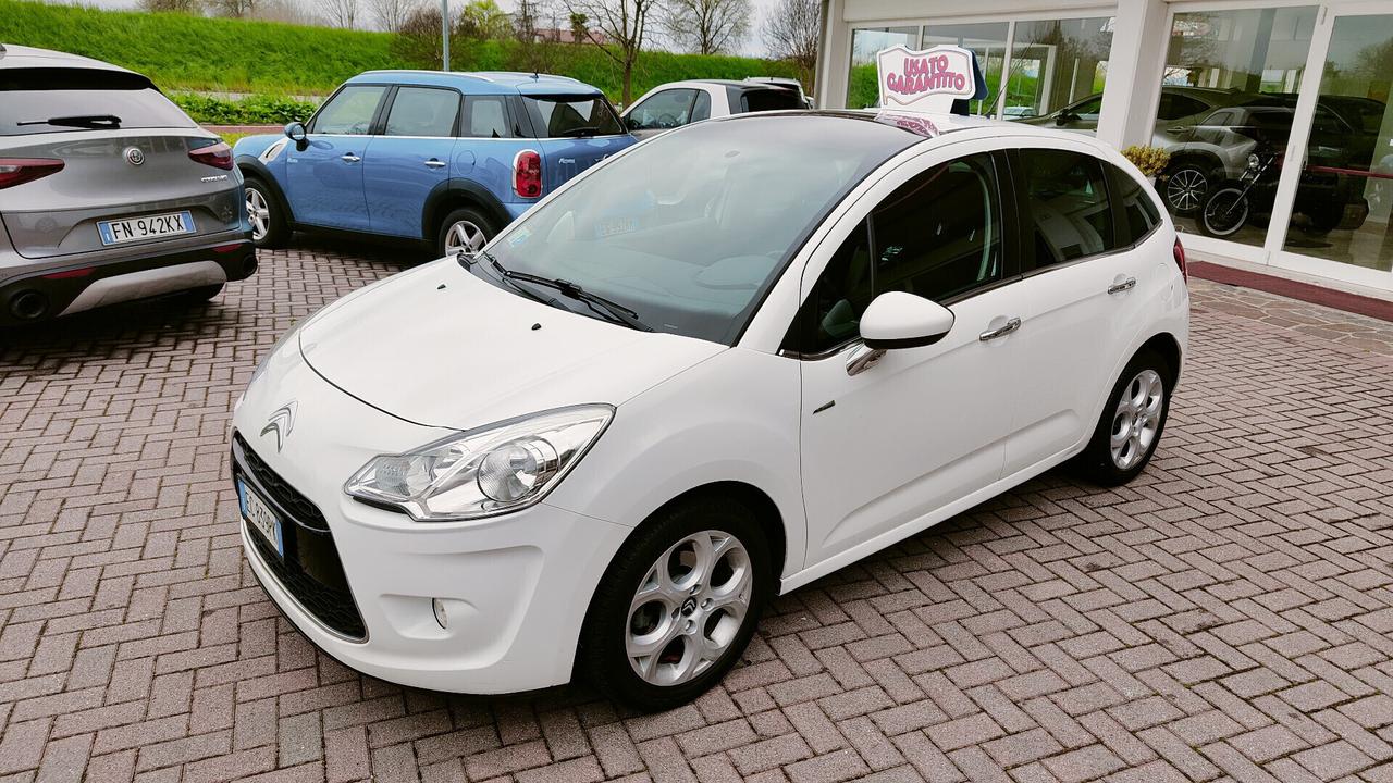 Citroen C3 EXCLUSIVE KM 76.500 OK NEO PATENTATI