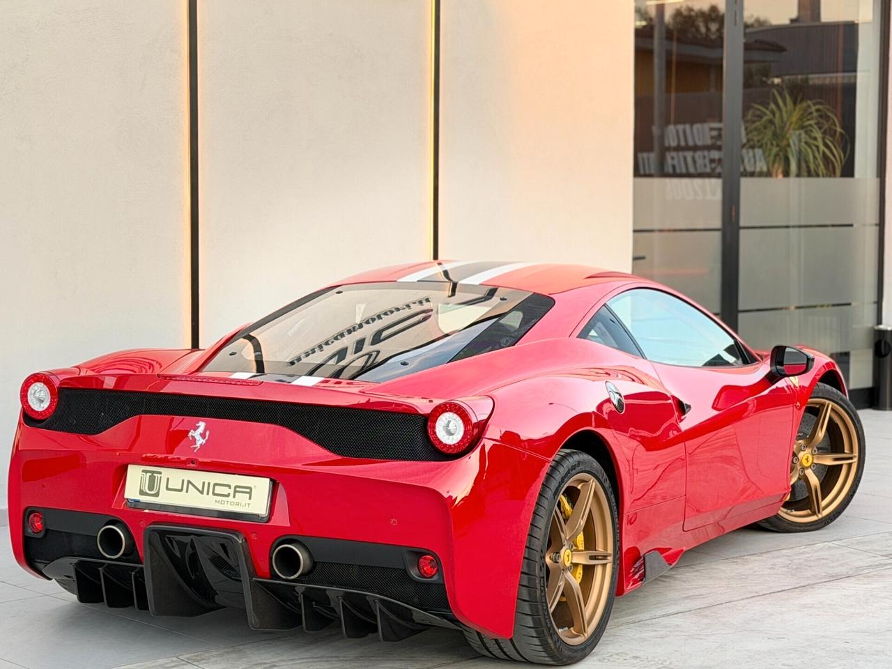 Ferrari 458 SPECIALE 4.5 605 CV DCT COUPE' CERCHI MAGNESIO ORO 1600 KM