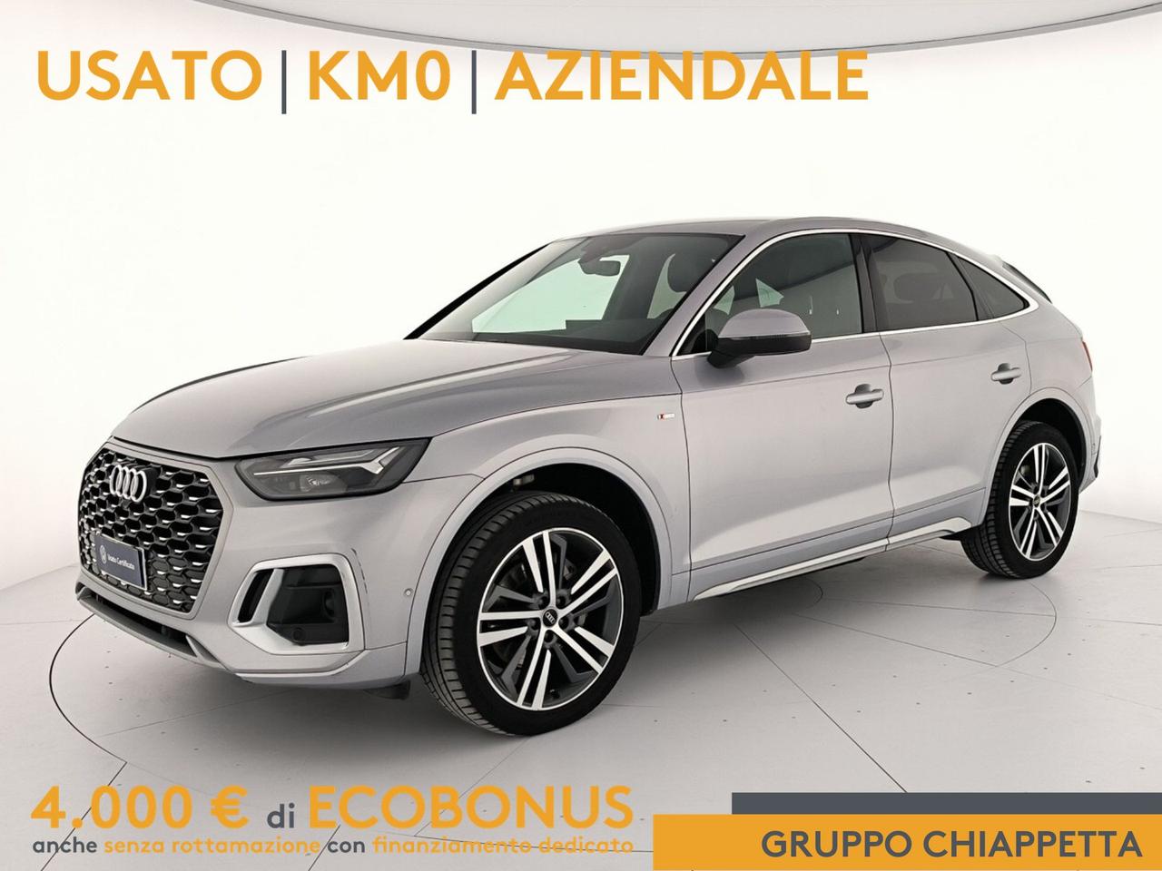 Audi Q5 sportback 40 2.0 tdi mhev 12v s line plus quattro s-tronic