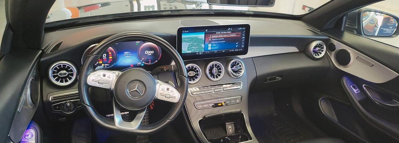 Mercedes-benz C 220 d Auto Cabrio Premium Plus-Allestimento AMG