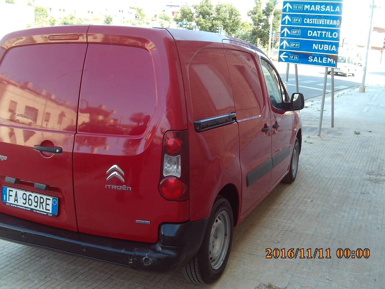 Citroen Berlingo 1.6 HDi 90 Van 3 posti Club L1