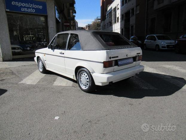 VOLKSWAGEN Golf Cabriolet 1600 GL ISCRITTA ASI-I