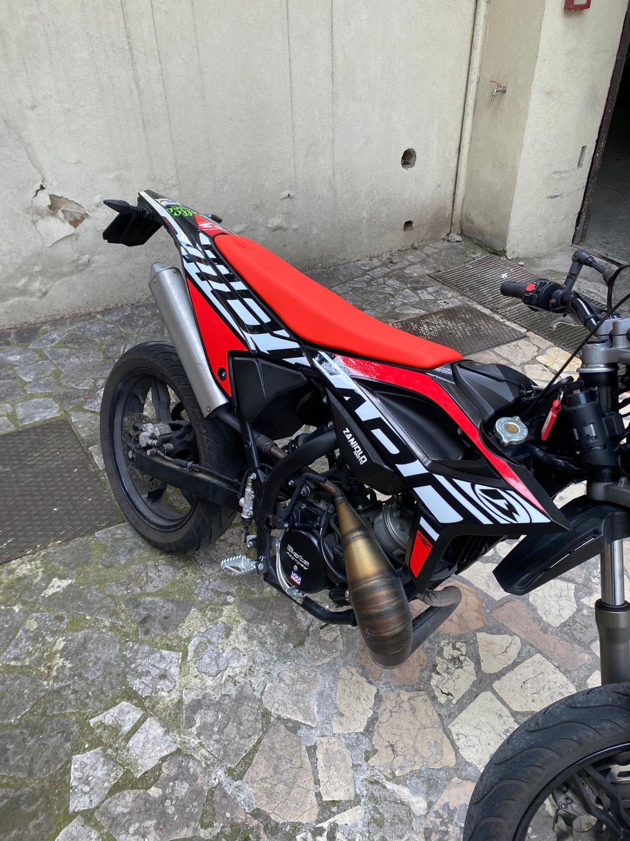 Beta Motard 50 + scarico Gianelli #BP