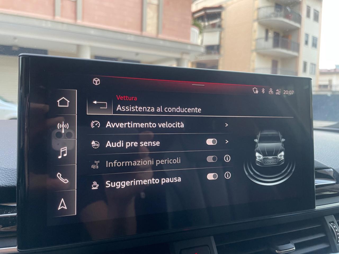 Audi A5 SPB 40 TDI S tronic S LINE EDITION TETTO NAVY PELLE LED 19